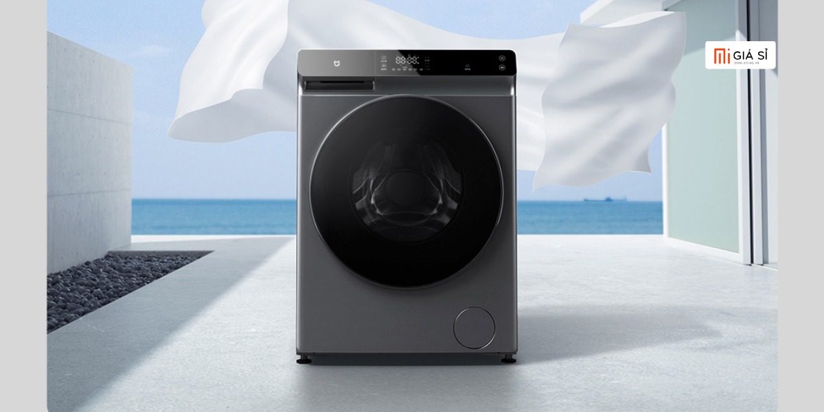 Dùng máy giặt sấy lồng ngang có tính năng giặt hơi nước