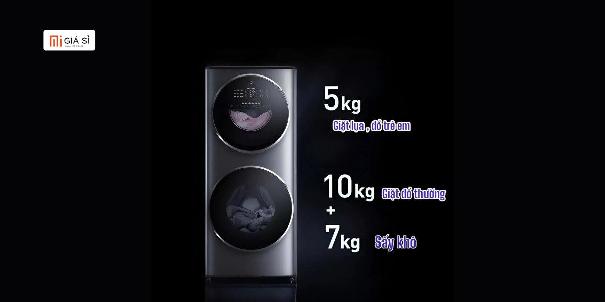 Máy giặt Xiaomi Mijia 15kg sấy 7kg XHQG150XM21