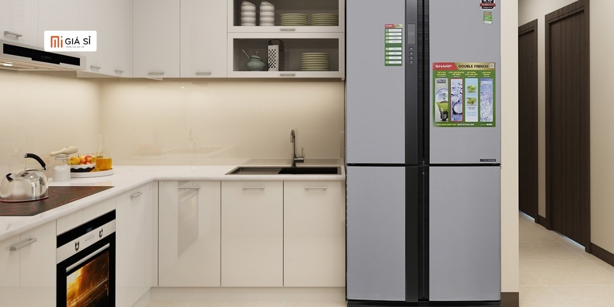 Tủ lạnh Sharp SJ-FX631V-SL - 626 lít